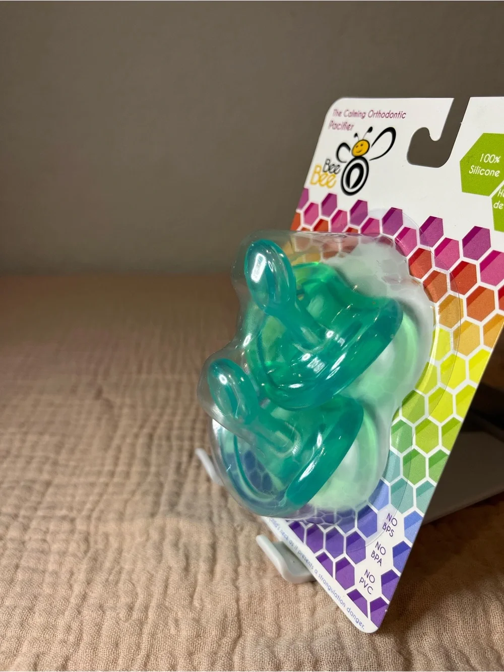 Calming Orthodontic Pacifier - Teal